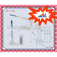 joint de sécurité BG-Z-008, ISO / PAS 17712: 2006 (E) Sceau de sécurité à usage unique, sceau inviolable, sceaux de sécurité de barrière